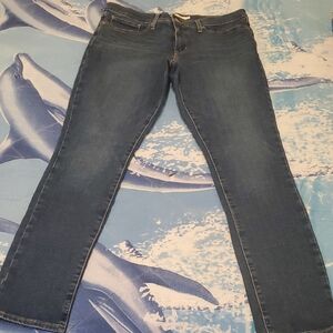 Levi's Women's Straight Leg Blue Jeans